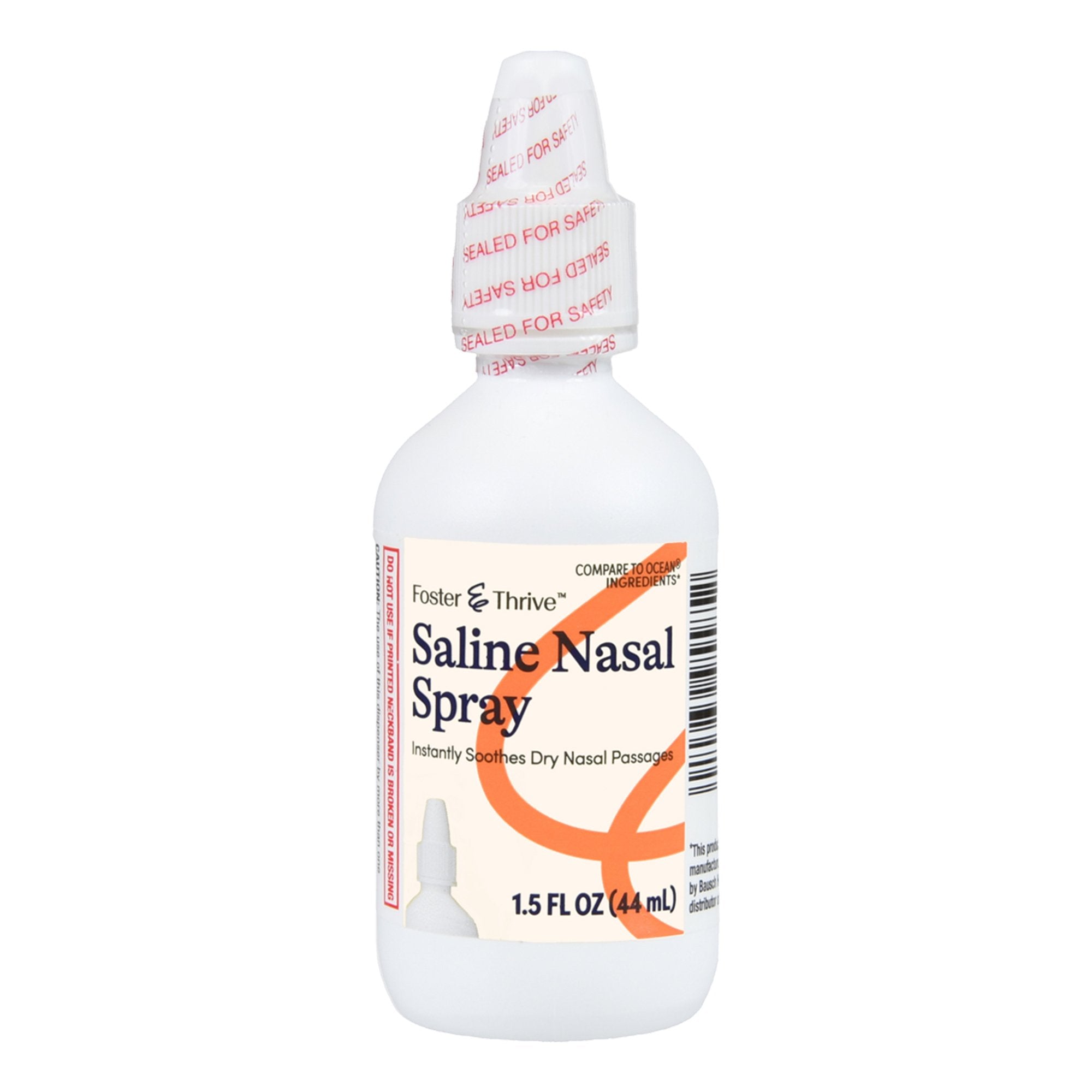 Saline Nasal Spray Foster & Thrive 0.65% Strength Nasal Spray 1.5 oz., Packaging Type- Each