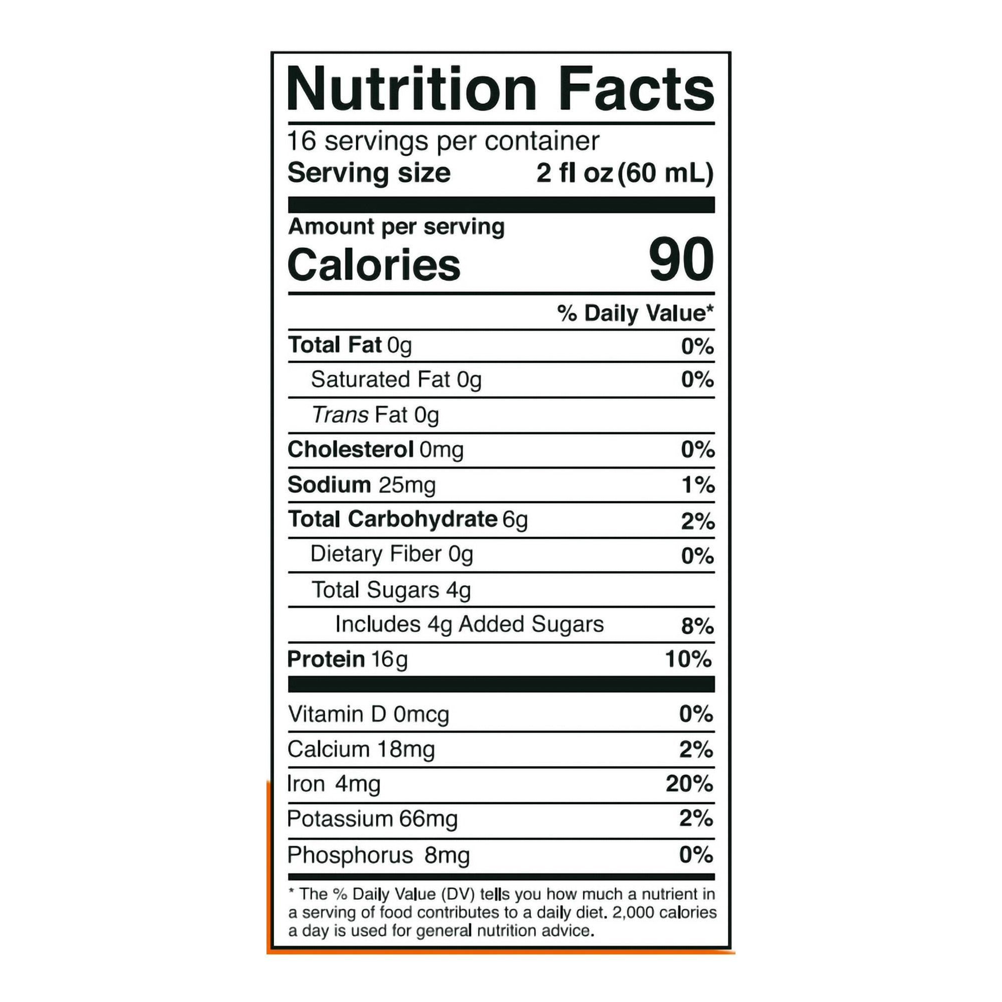 Oral Supplement Vida Fuel Wellness Protein Citrus Burst Flavor Liquid 32 oz. Reclosable Carton | Each