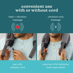 Hand-Held Neck Massager with Heat HoMedics Pro Therapy