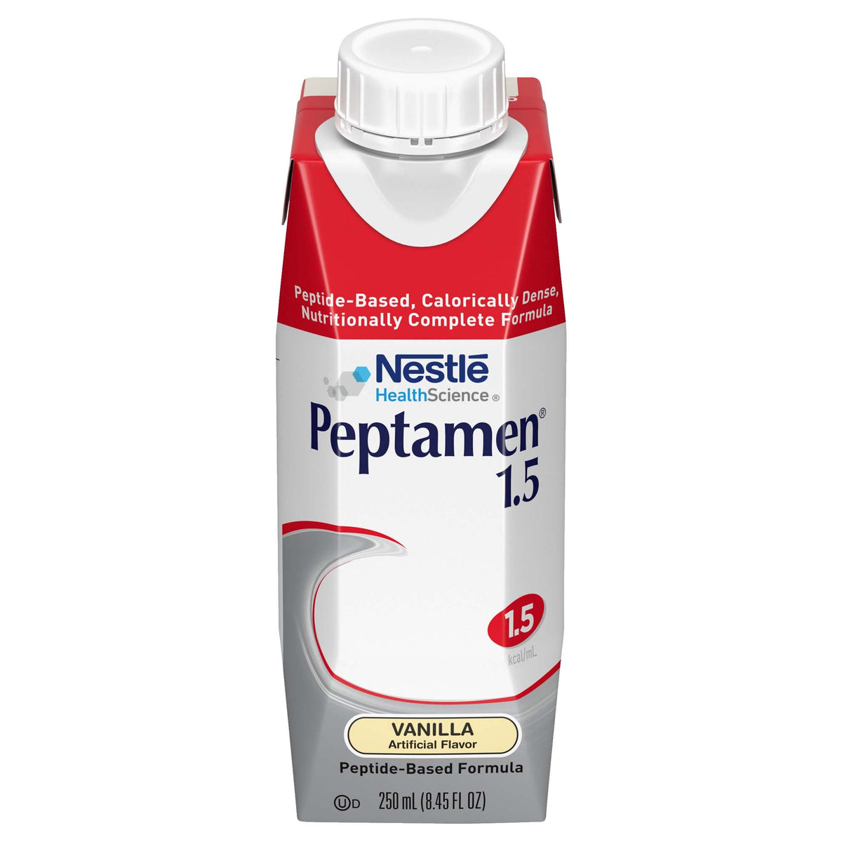 Oral Supplement Peptamen 1.5 Vanilla Flavor Liquid 250 mL Carton,Packaging Type- Each Default Title
