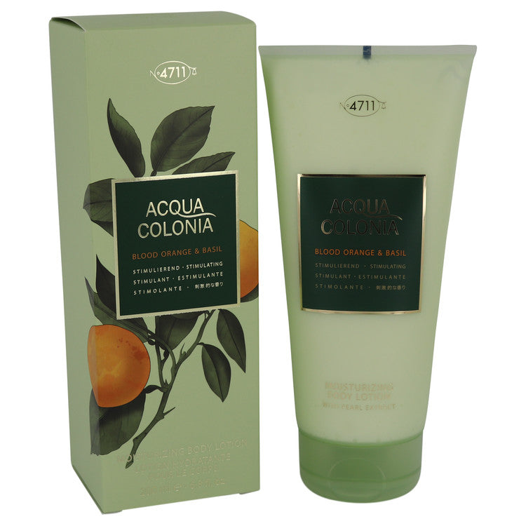 Loción corporal Acqua Colonia Blood Orange & Basil de 4711, 6.8 oz para mujer
