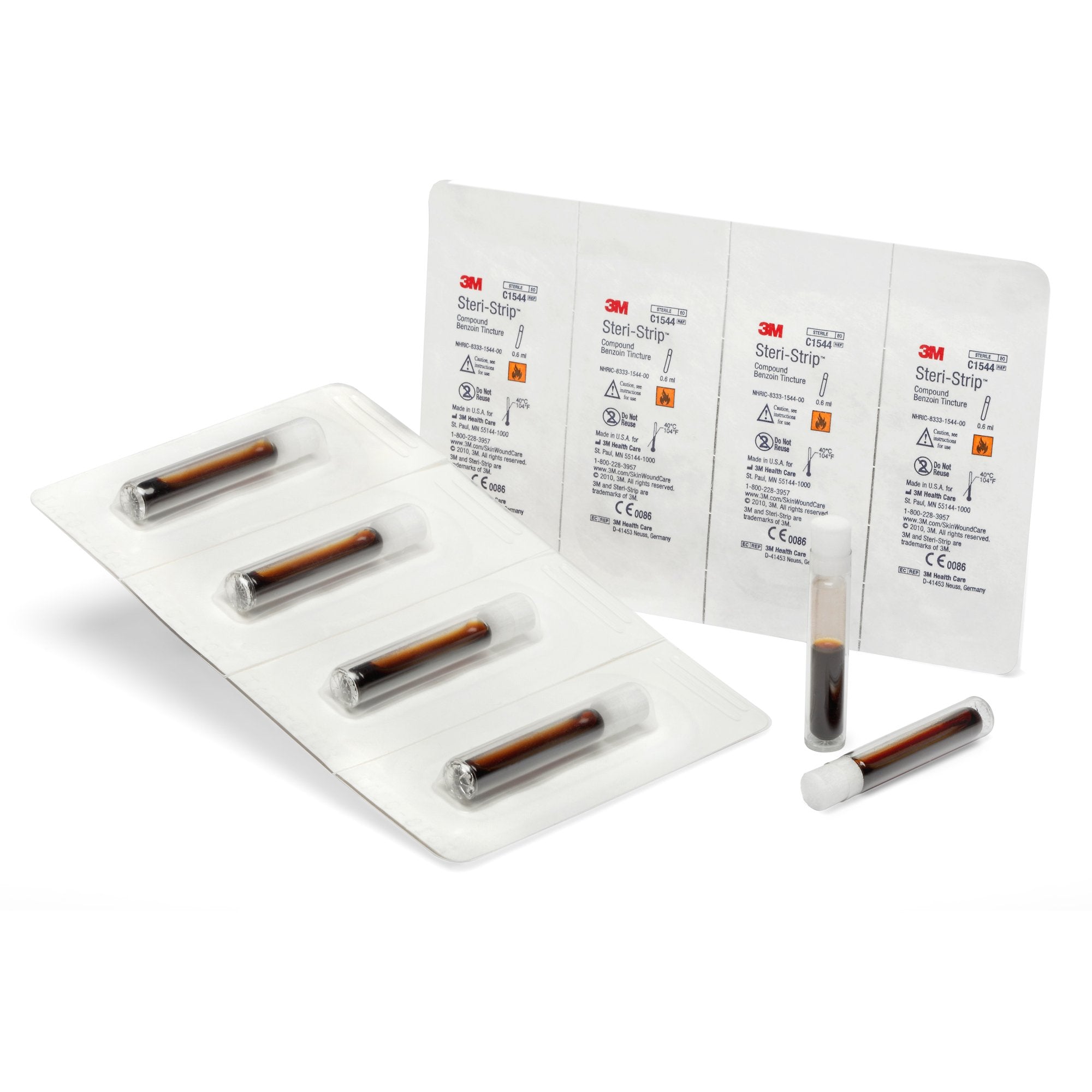 Antiseptic Benzoin Tincture 3M Steri-Strip Topical Liquid 0.667 mL Ampule,Packaging Type- Box