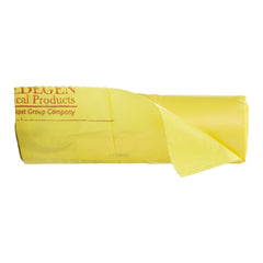 Biohazard Laundry Bag McKesson 30 to 33 gal. Yellow Bag 8 X 23 X 41 Inch, Packaging Type- Case