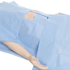 General Purpose Drape Halyard Utility Drape with Tape 25 W X 15 L Inch Sterile, Packaging Type- Case