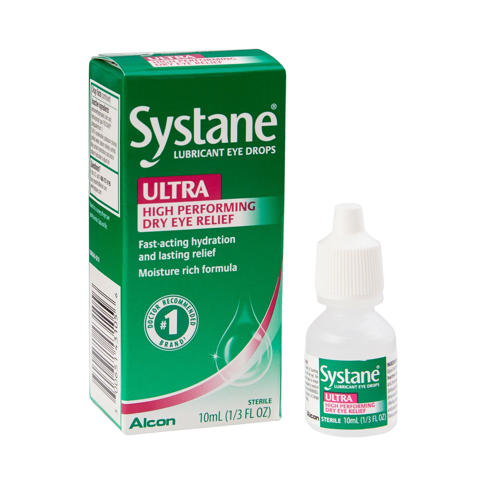 Eye Lubricant Systane Ultra 0.34 oz. Eye Drops