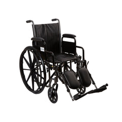 McKesson dual axle wheelchair, 16 inch seat — product photo 11