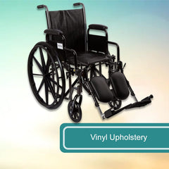 McKesson dual axle wheelchair, 16 inch seat — product photo 7
