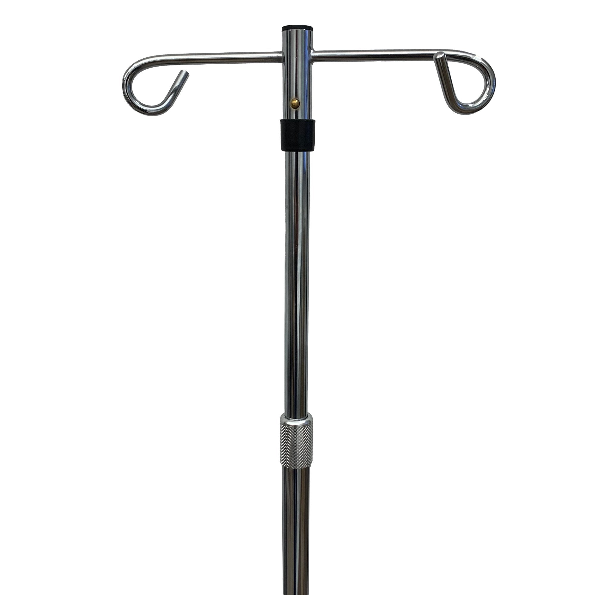 IV Stand Floor Stand 2 Hooks 4 Legs with Casters