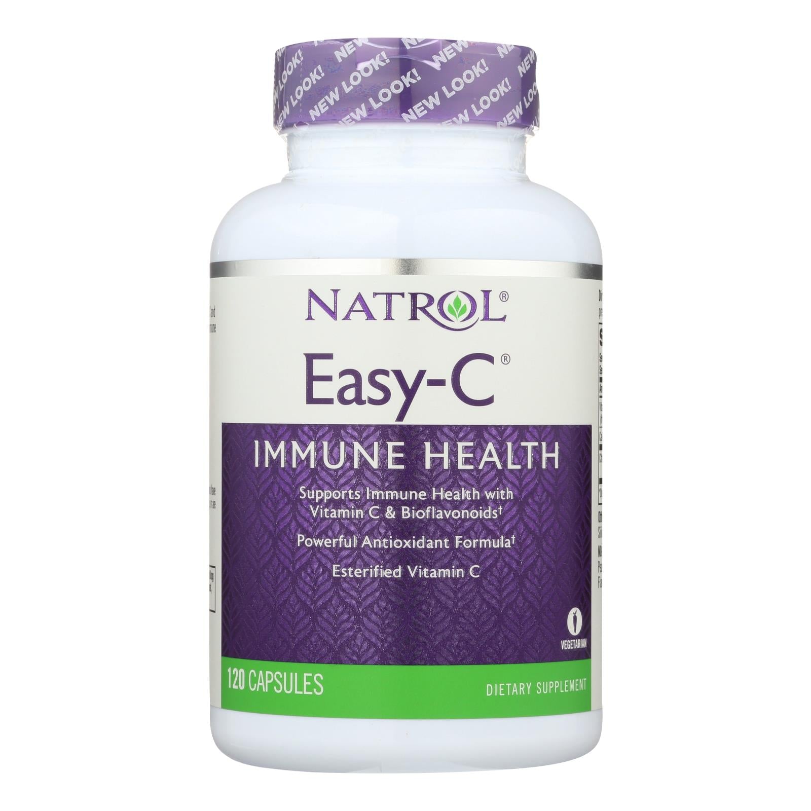 Natrol Easy-c - 500 mg - 120 cápsulas vegetarianas