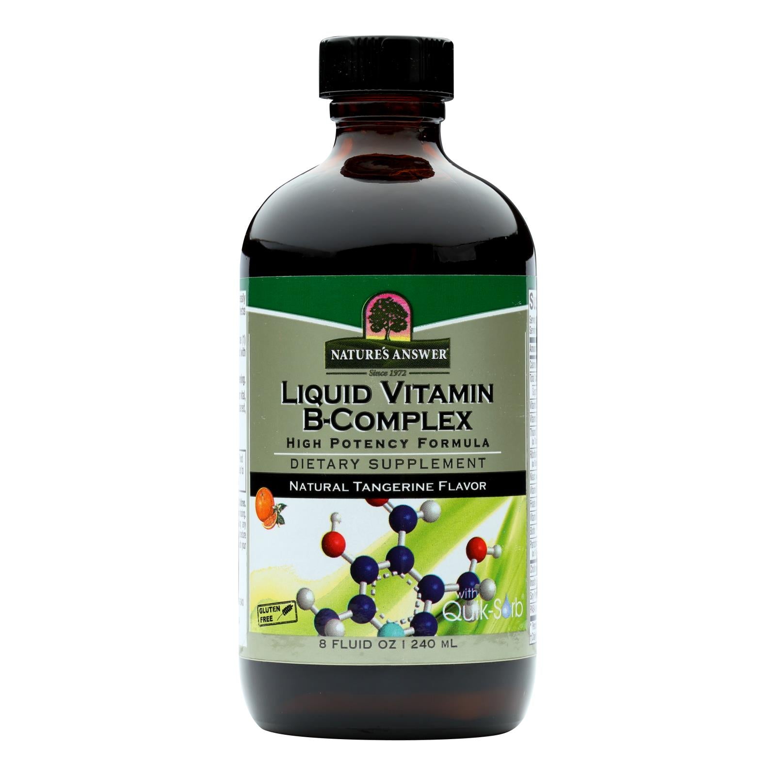 Nature's Answer Liquid Vitamin B complex 8 Fl Oz