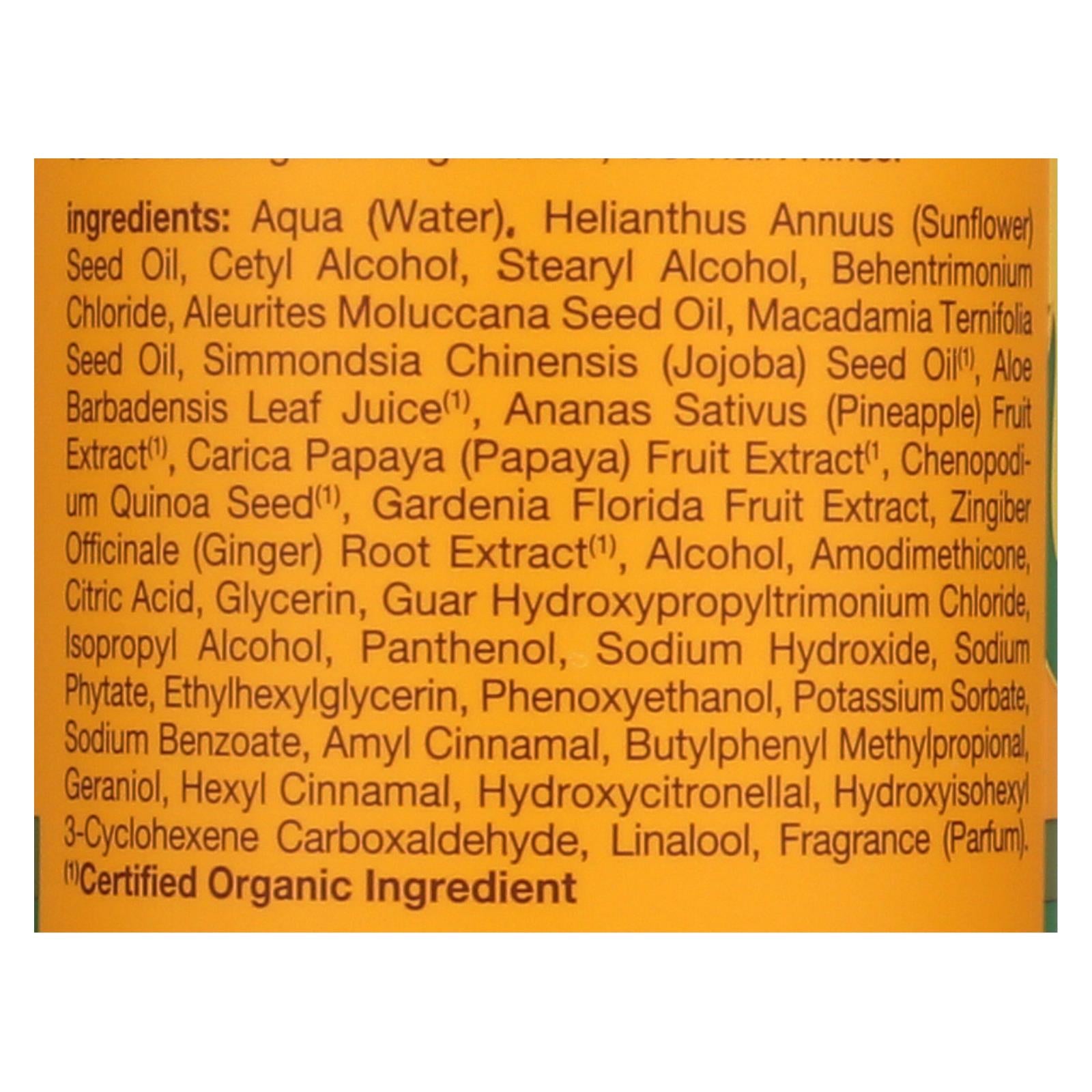 Alba Botanica - Acondicionador capilar hawaiano - Hidratante Gardenia - 355 ml