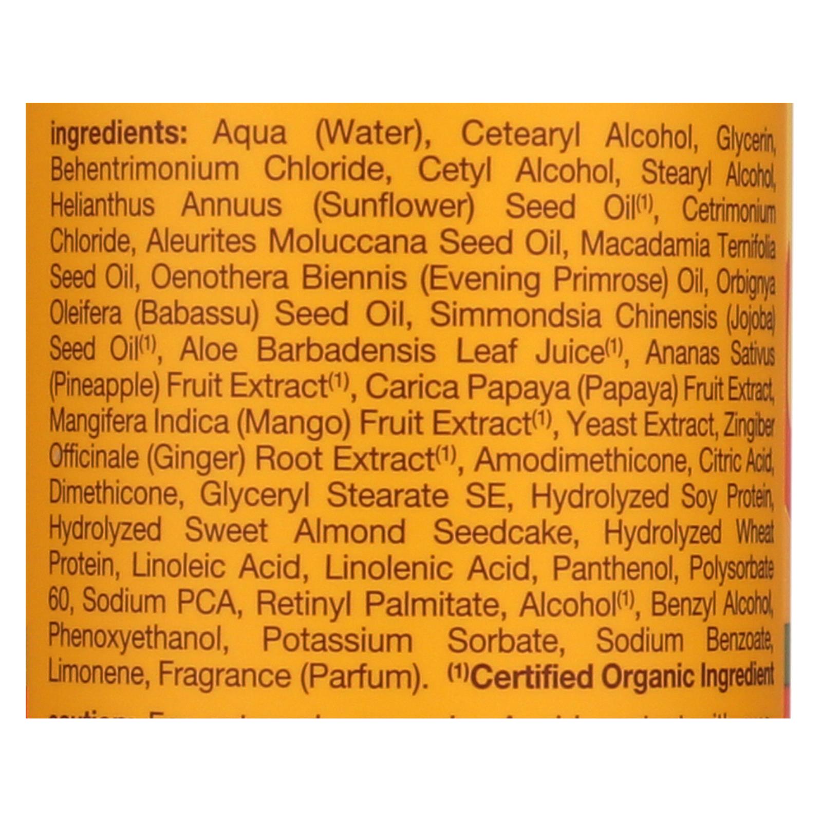 Alba Botanica - Acondicionador capilar hawaiano - Hidratante de mango - 355 ml
