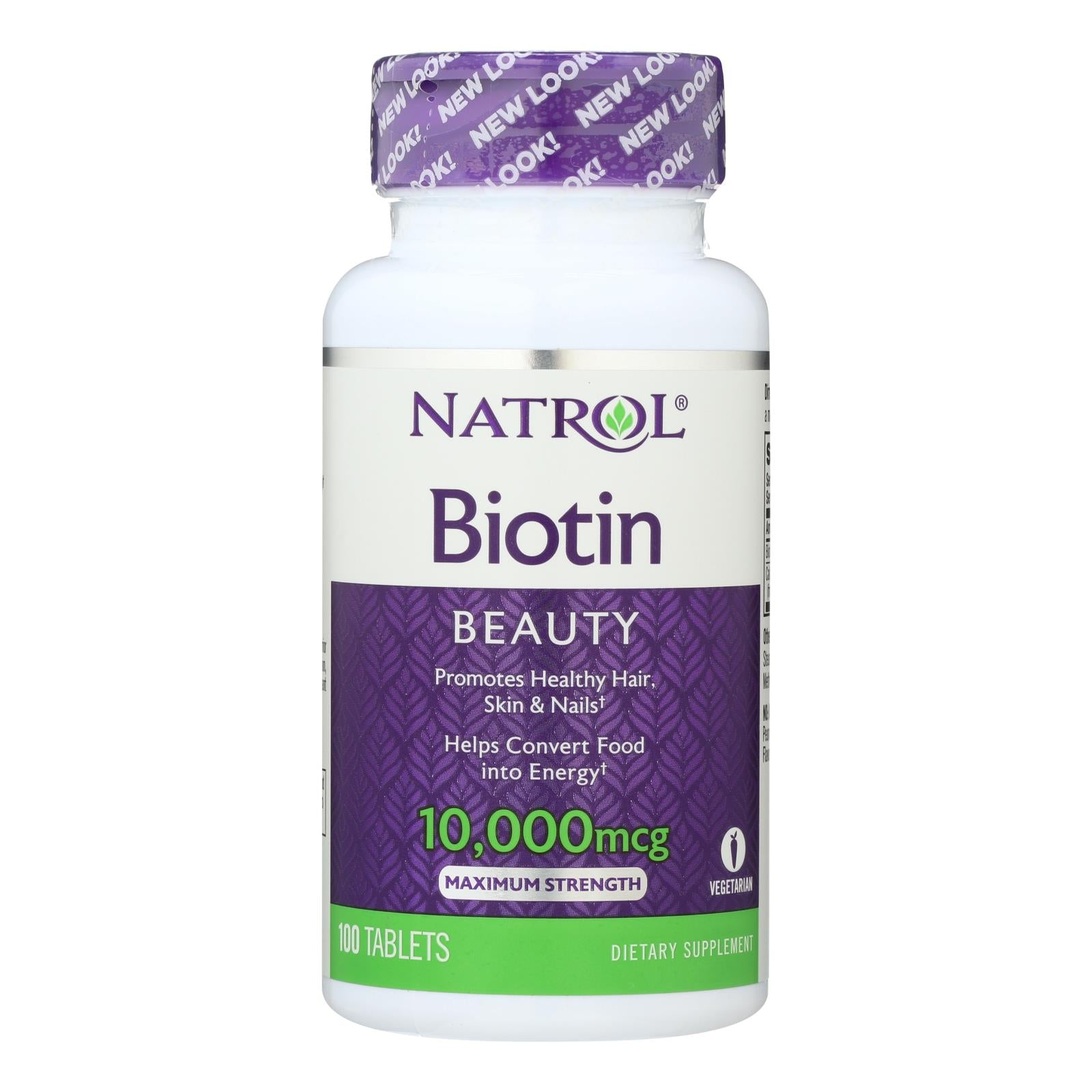 Natrol Biotin   10000 Mcg   100 Tablets   All Care Store