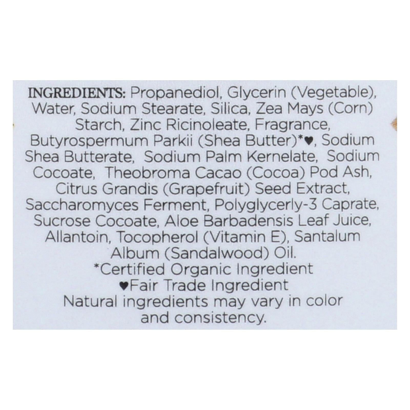 nubian heritage deodorant all natural 24 hour african black soap 2 25 oz 1 each