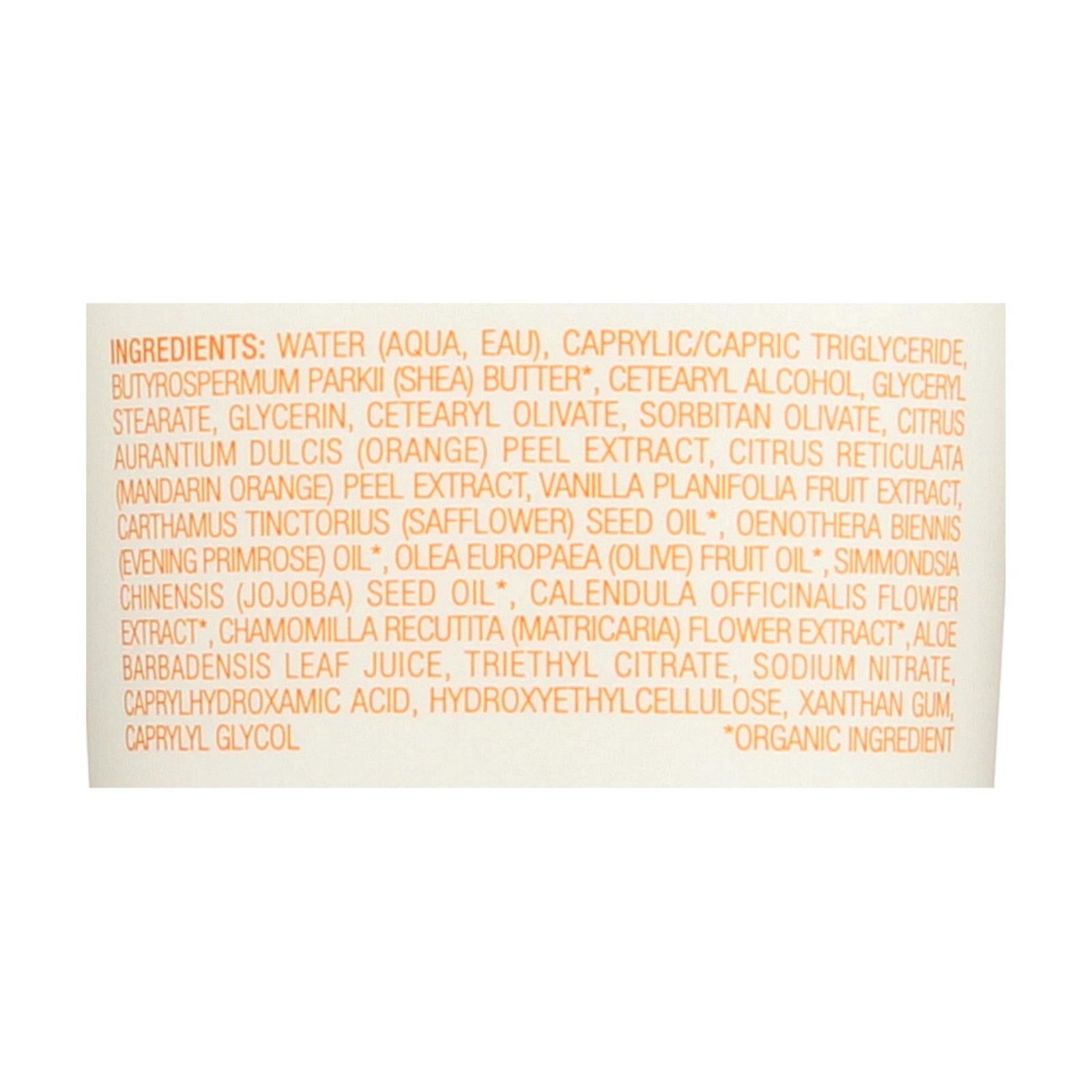 the honest company face and body nourishing lotion sweet orange vanilla 8 5 fl oz