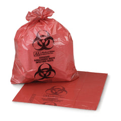 Infectious Waste Bag McKesson 30 to 33 gal. Red Bag LLDPE 31 X 41 Inch | 100/Case