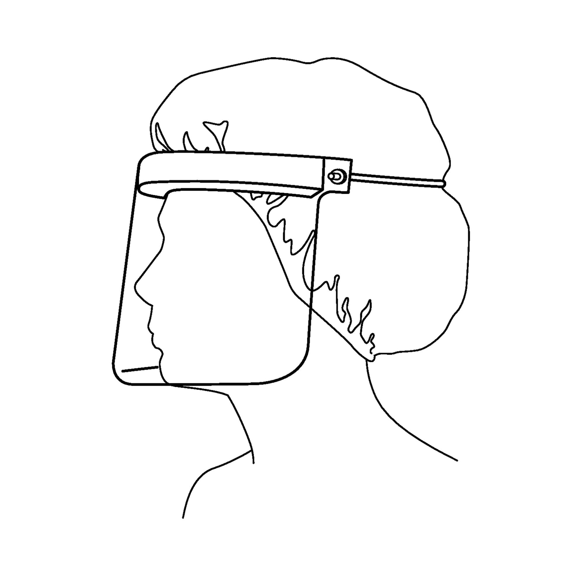Face Shield Halyard One Size Fits Most 3/4 Length Anti-fog Disposable NonSterile, Packaging Type- Case