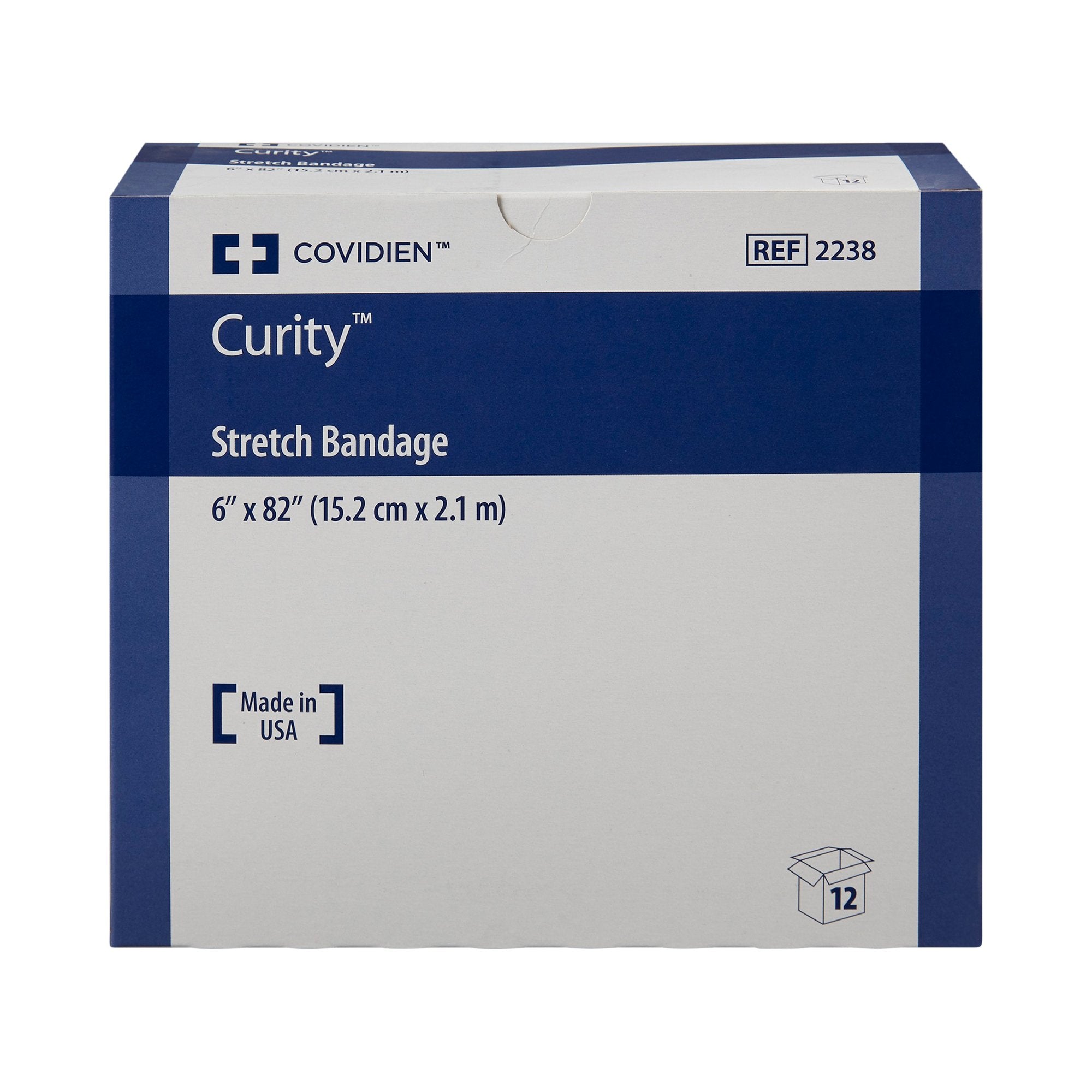 Conforming Bandage Curity™ 6 X 82 Inch 1-Ply Sterile 1 per Pack, Packaging Type- Case