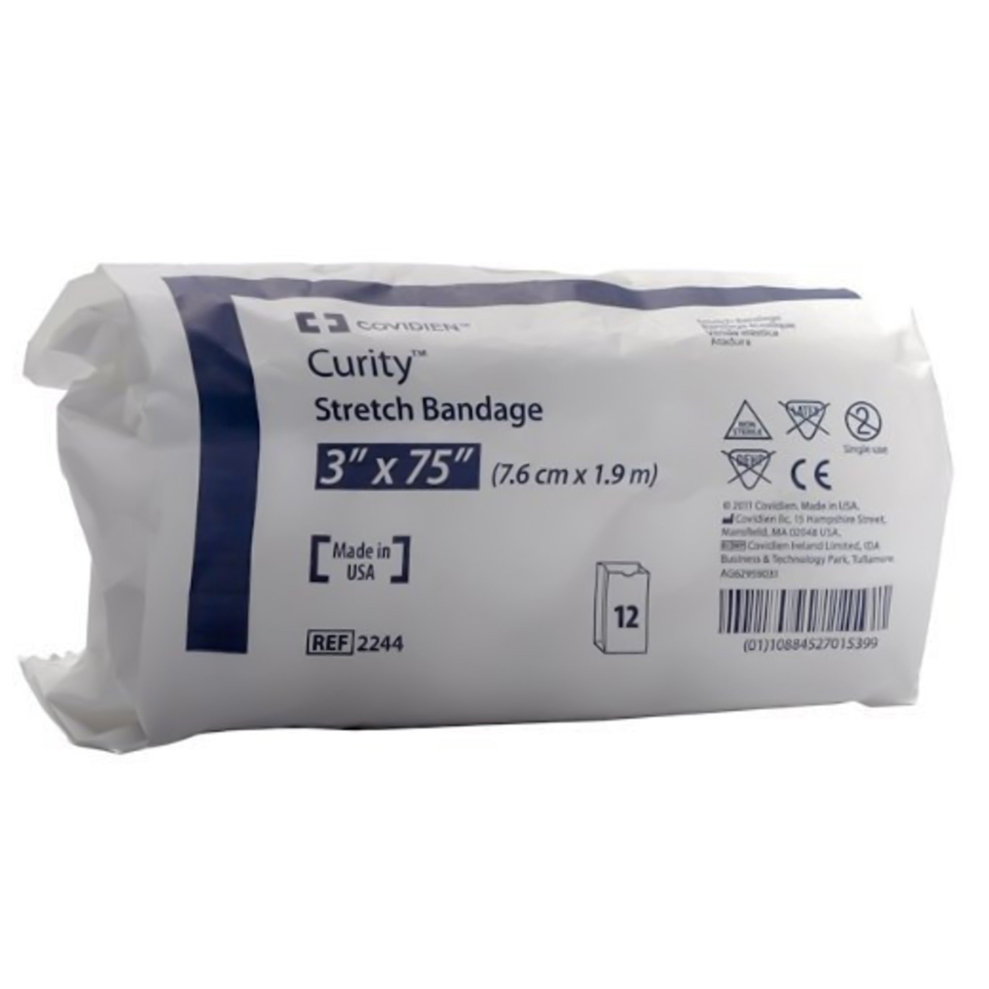 Conforming Bandage Curity 3 X 75 Inch 1-Ply NonSterile 12 per Pack, Packaging Type- Case