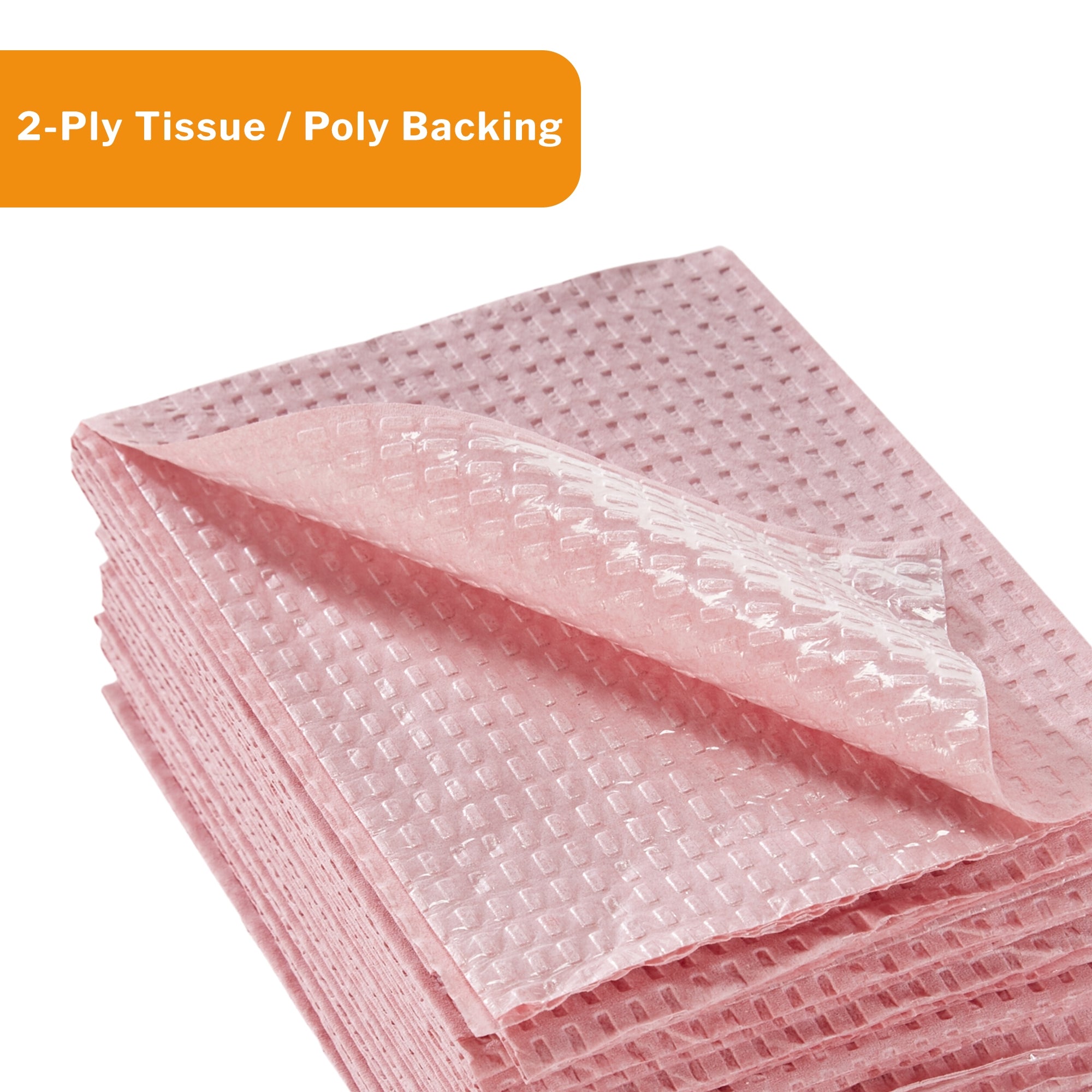 Procedure Towel McKesson 13 W X 18 L Inch Mauve NonSterile, Packaging Type- Case