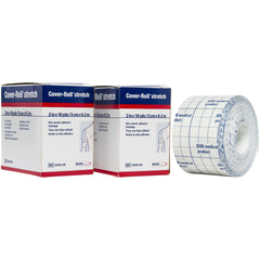 Dressing Retention Tape with Liner Cover-Roll Stretch White 2 Inch X 10 Yard Nonwoven Polyester NonSterile, Packaging Type- Box