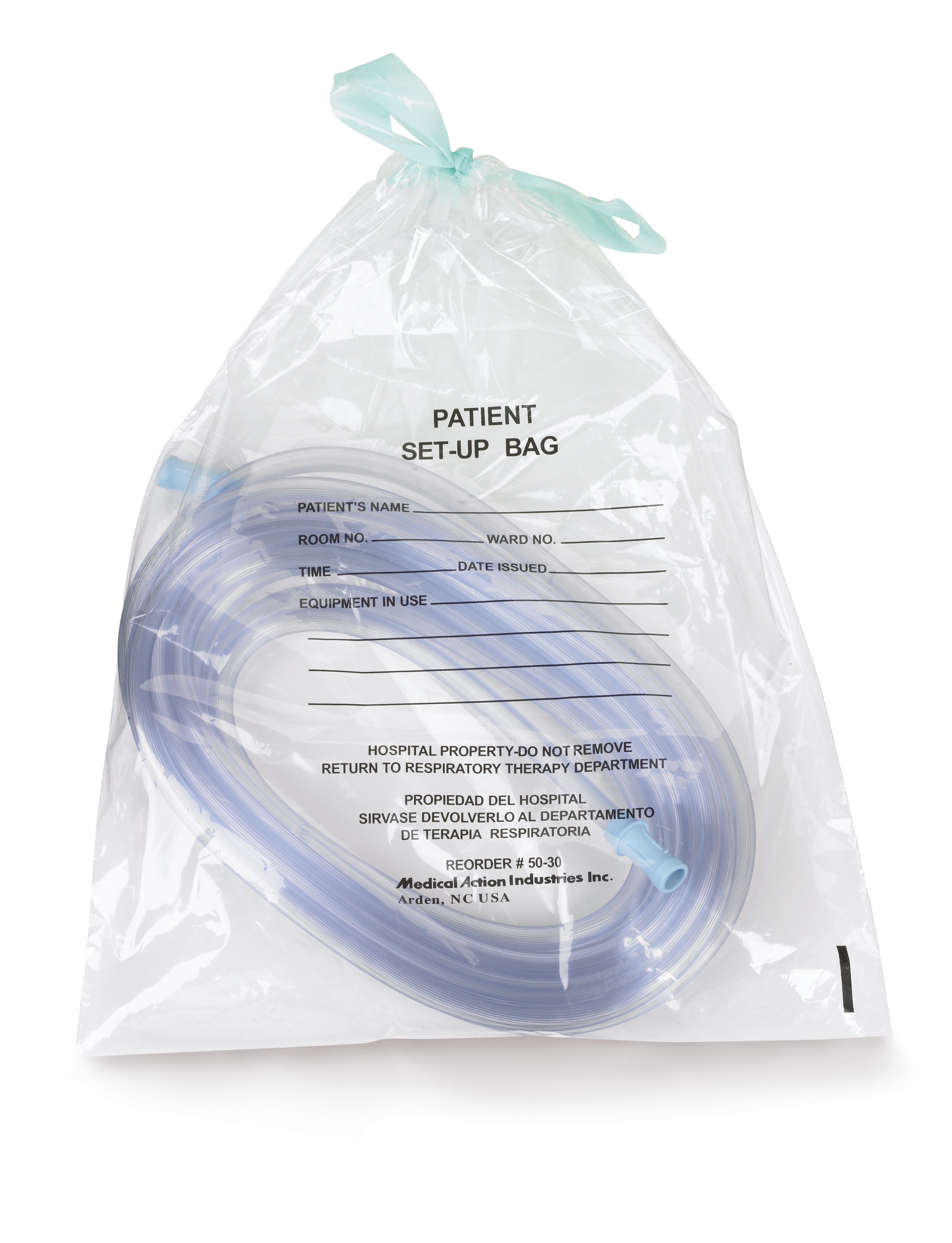 Respiratory Set-Up Bag McKesson PULL-TITE, Packaging Type- Case