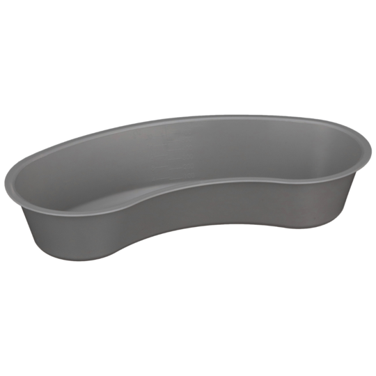 Emesis Basin Graphite 20 oz. Plastic Single Patient Use, Packaging Type- Case