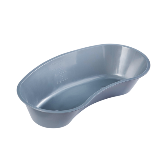 Emesis Basin McKesson Graphite 20 oz. Plastic Single Patient Use, Packaging Type- Case