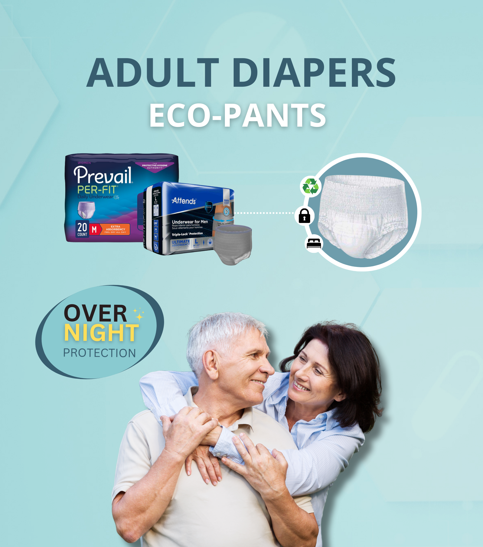 eco adult diapers underwear