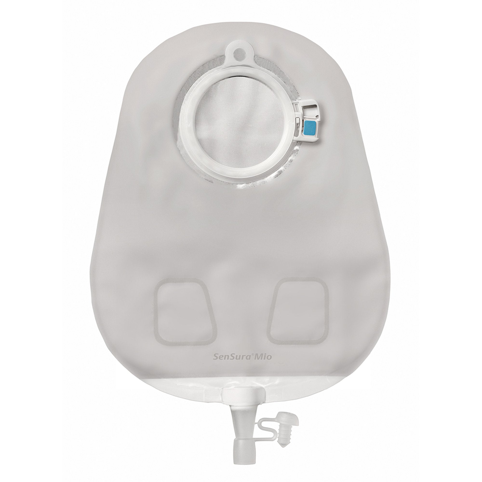 Urostomy Pouch SenSura Mio Click Two-Piece System Maxi Length Flat 40 mm Stoma Drainable