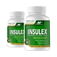 (2 Pack) Insulex Nutra Center Insulex Insulate Gut Health Support