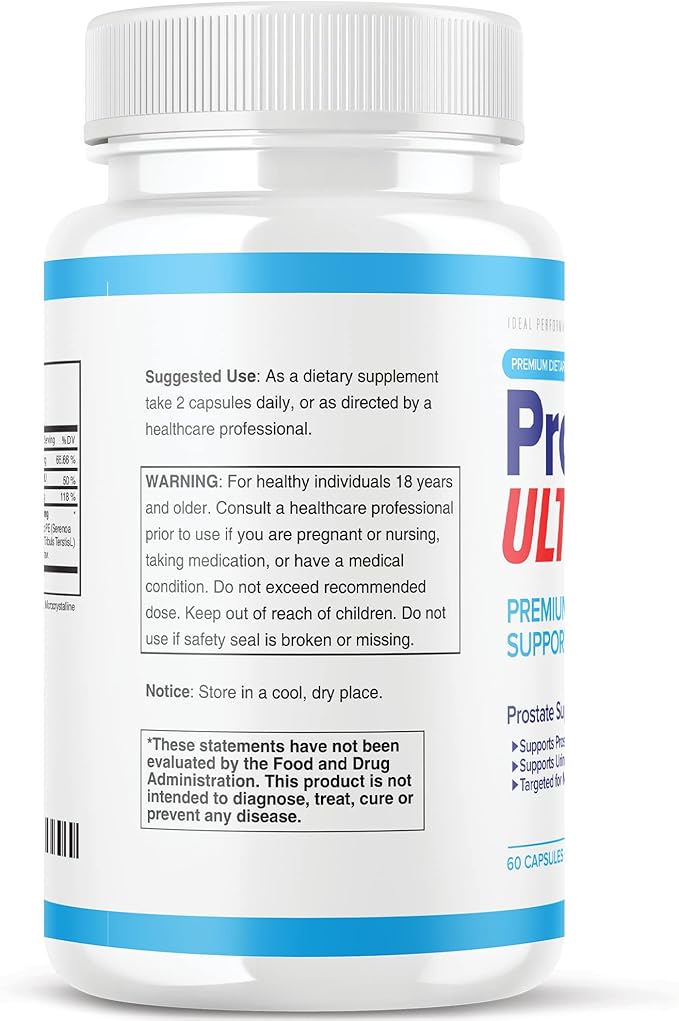 2 pack prostate ultra supplements for men prostate health formula 120 capsules
