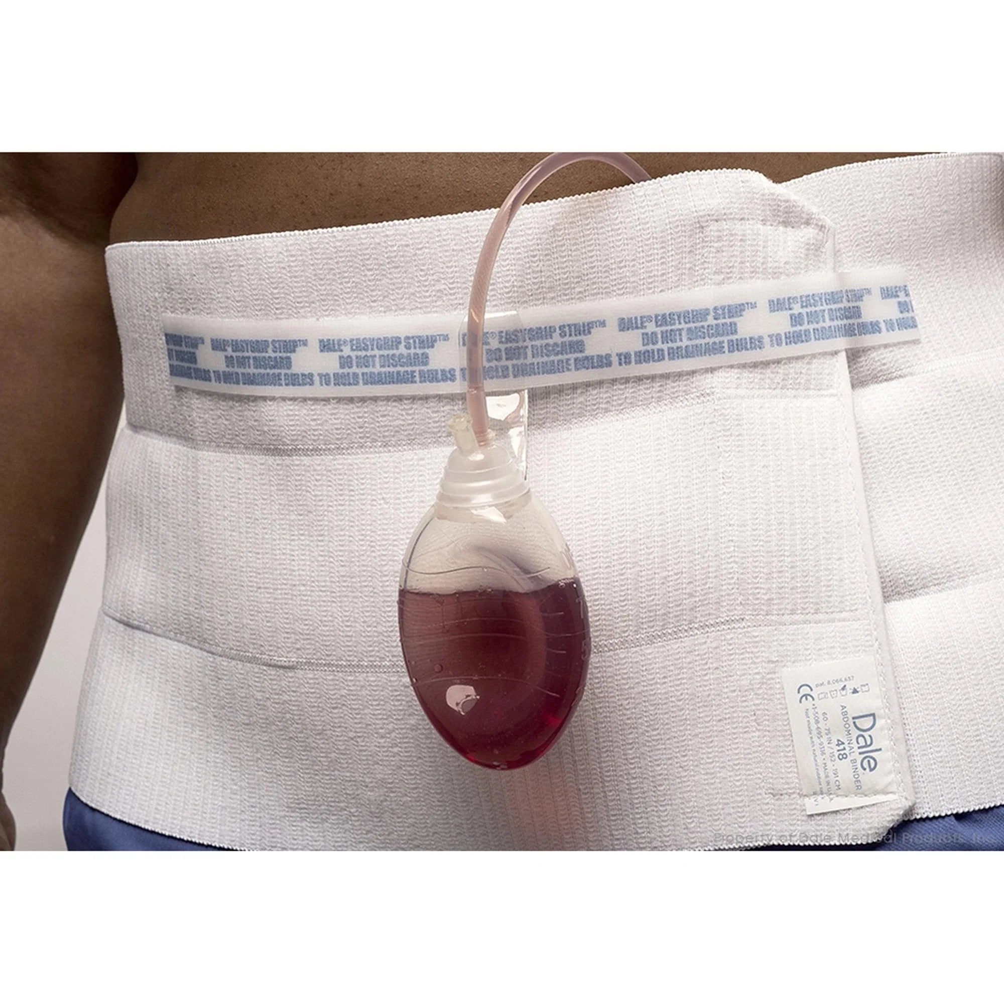 Abdominal Binder Dale Hook and Loop Closure 30 to 45 Inch Waist Circumference 9 Inch Height Adult, Packaging Type- Box