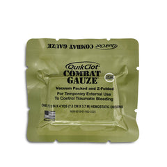 Hemostatic Dressing QuikClot Combat Gauze 3 Inch X 4 Yard 1 per Pack Sterile