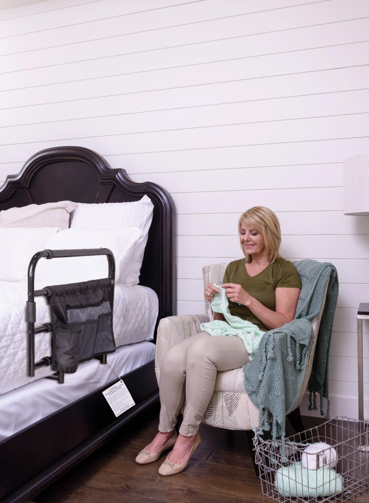 Wonder Pivot Bed Rail - Secure & Adjustable Safety Guard for Kids & Adults | Easy to Install, Compact Design for Twin to King Beds | Peace of Mind for Parents