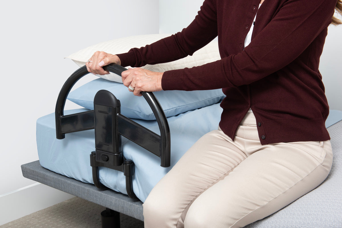 Click-N-Go Bed Handle for Adjustable Beds | Easy Grip, Secure Support | Perfect for Seniors & Mobility Assistance | Enhance Stability & Independence