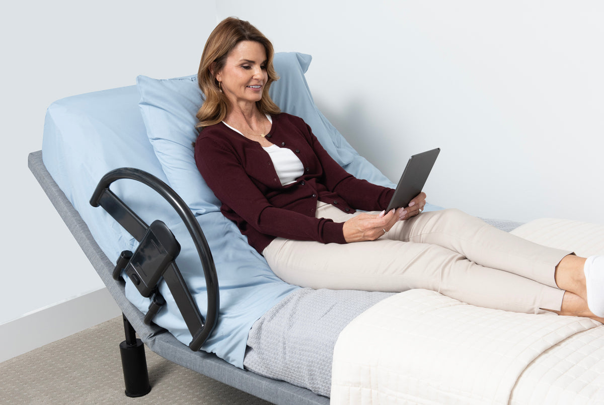 Click-N-Go Bed Handle for Adjustable Beds | Easy Grip, Secure Support | Perfect for Seniors & Mobility Assistance | Enhance Stability & Independence