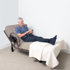 Wonder Click Bed Handle for Adjustable Beds - Enhance mobility and safety with this sturdy, easy-to-install bed handle, perfect for seniors and those with limited mobility.