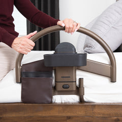 Wonder Click Bed Handle for Adjustable Beds - Enhance mobility and safety with this sturdy, easy-to-install bed handle, perfect for seniors and those with limited mobility.