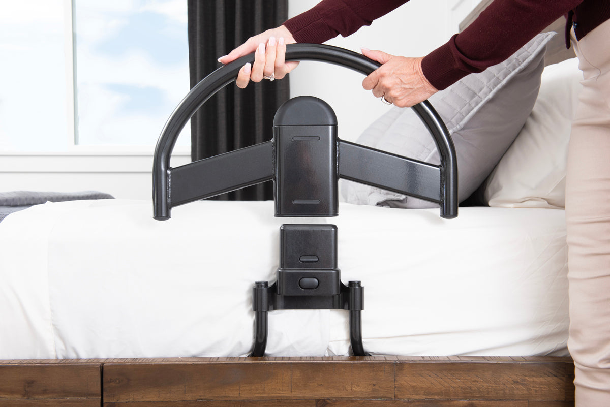Click-N-Go Bed Handle for Adjustable Beds | Easy Grip, Secure Support | Perfect for Seniors & Mobility Assistance | Enhance Stability & Independence