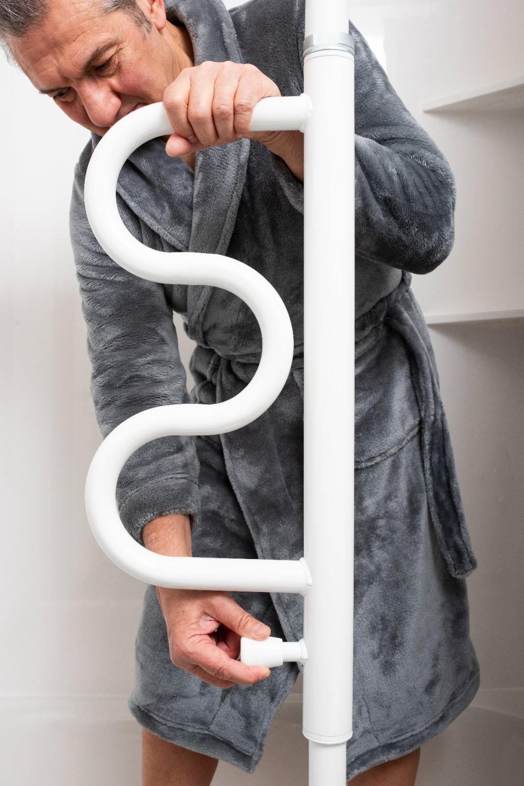 Wonder Bathtub Pole - Adjustable Safety Support for Easy Bathing, Non-Slip Grip, Durable Design for Stability & Comfort. Ideal for Seniors and Mobility Assistance.