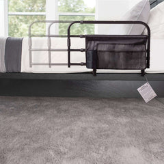 Wonder Pivot Bed Rail - Secure & Adjustable Safety Guard for Kids & Adults | Easy to Install, Compact Design for Twin to King Beds | Peace of Mind for Parents
