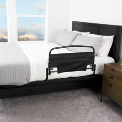 30" Safety Bed Rail with Padded Pouch - Enhance Safety and Comfort for Kids and Adults, Perfect for Preventing Falls and Easy to Install.