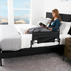 30" Safety Bed Rail with Padded Pouch - Enhance Safety and Comfort for Kids and Adults, Perfect for Preventing Falls and Easy to Install.