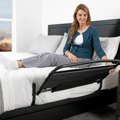 30" Safety Bed Rail with Padded Pouch - Enhance Safety and Comfort for Kids and Adults, Perfect for Preventing Falls and Easy to Install.