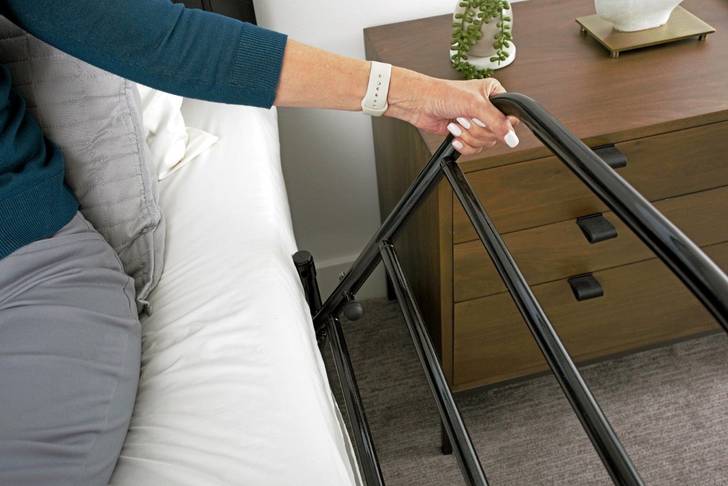 Stander 30 Inch Safety Bed Rail for Fall Prevention