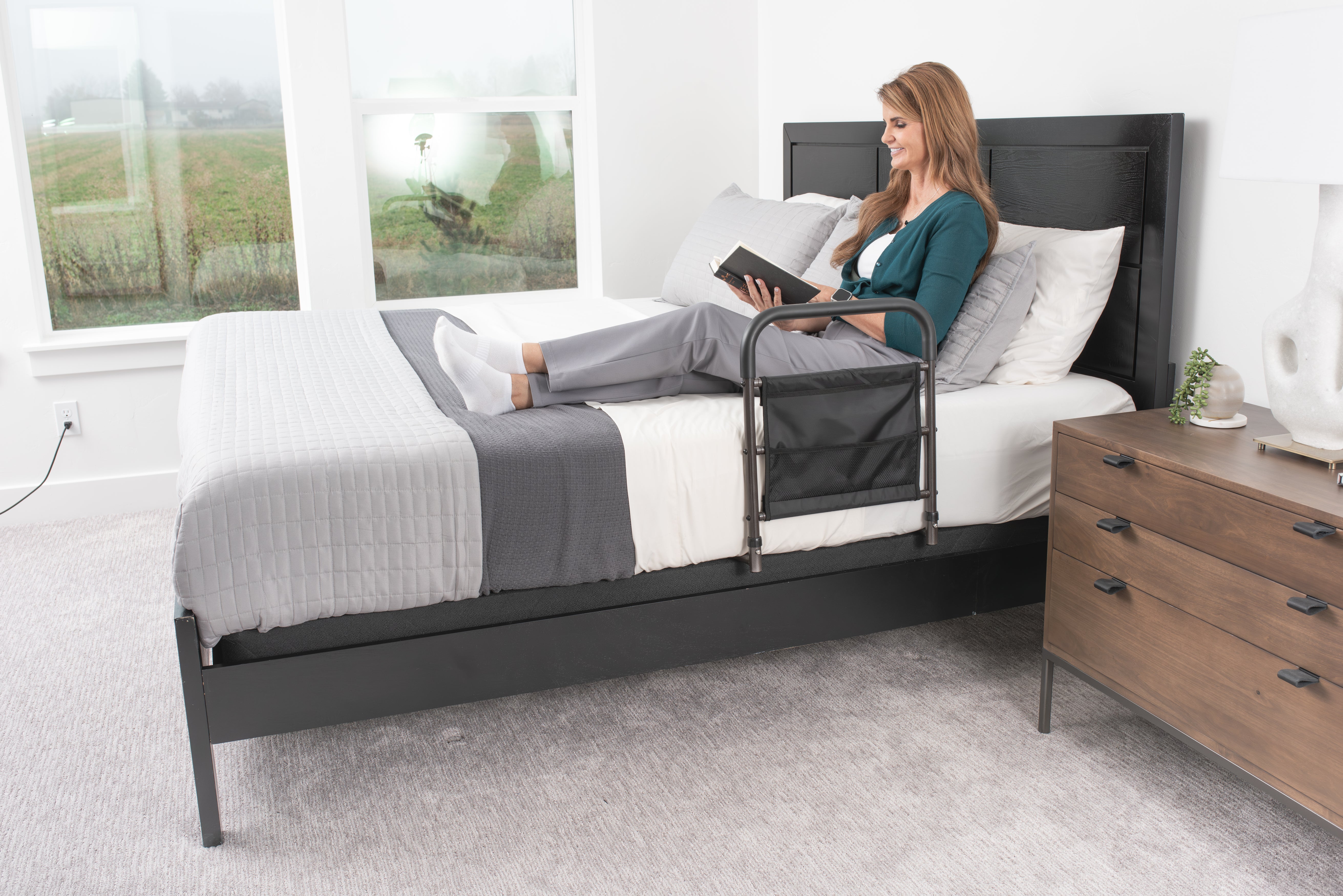 Wonder Bed Handle - Enhance Stability & Safety for Easy Bed Transfers | Durable, Ergonomic Design for Seniors & Caregivers