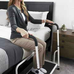 Stander Step Stool - Black | Safe & Sturdy Non-Slip Design for Easy Access | Perfect for Home & Office Use | Lightweight & Portable Convenience