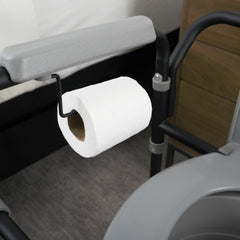 Universal Bedside Commode - Portable, Adjustable, and Easy-to-Clean Toilet Solution for Seniors and Mobility Impaired. Perfect for Comfort and Convenience.