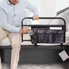 Wonder Pivot Bed Rail - Secure & Adjustable Safety Guard for Kids & Adults | Easy to Install, Compact Design for Twin to King Beds | Peace of Mind for Parents